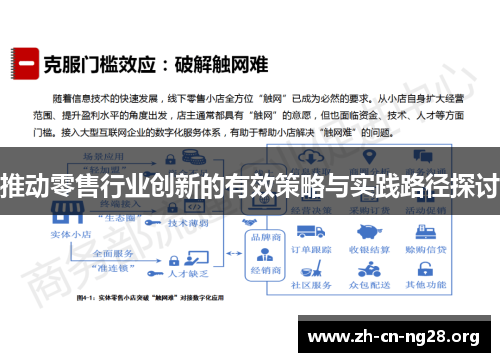 推动零售行业创新的有效策略与实践路径探讨